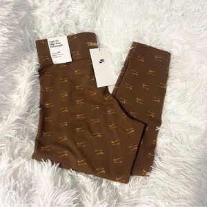 High waisted Nike air printed logo leggings